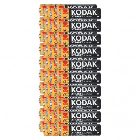 Baterie Kodak XTRALIFE Alkaline AA LR6, 60 szt.