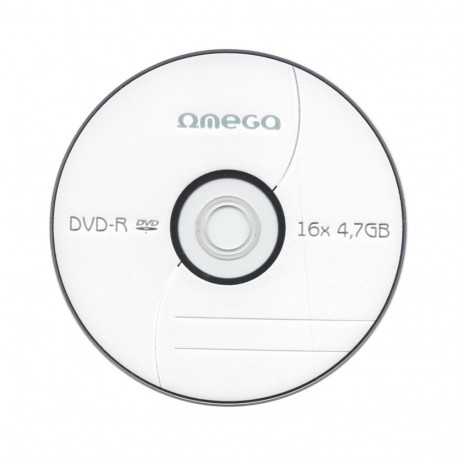 Omega DVD-R 4.7GB 16x 10tk tornis (56816)