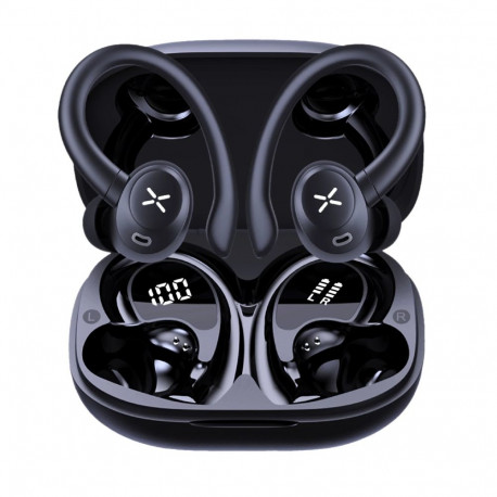 Manta MATWS012BK RYTMO Wireless TWS In-Ear Sports Earbuds, Black