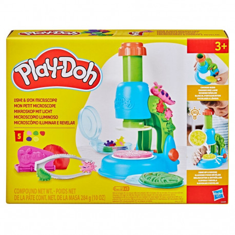 PLAY-DOH playset Wonder glow microscope