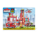 MAX CITY Bricks Fire Station, 976pcs