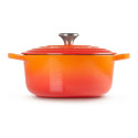 "Le Creuset Bräter 22cm, vulkanfarben"