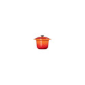 "Le Creuset Cocotte 18 cm, vulkanfarben"
