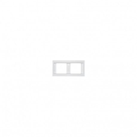 Berker 1363 70 09 K.1 2-osaline horisontaalne raam, polaarvalge