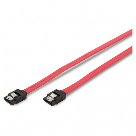 "DIGITUS SATA Anschlusskabel, L-Typ, m/ Verschlu Bu/Bu, 0.5m"
