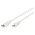Digitus USB ühenduskaabel, tüüp A - B 3.0m, beež