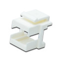 "DIGITUS LC Keystone Rahmen fr Patchpanel Wei"