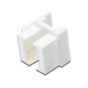 "DIGITUS LC Keystone Rahmen fr Patchpanel Wei"