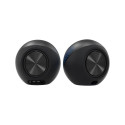 Creative Pebble X mustad Bluetooth arvutikõlarid (51MF1715AA000)