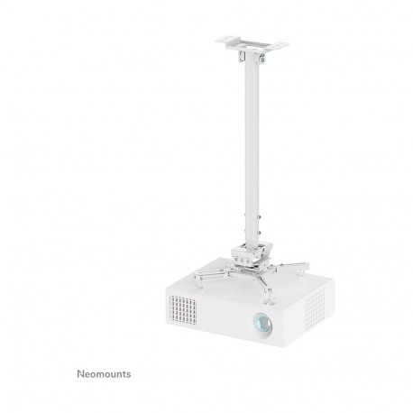 NEOMOUNTS projektori laehoidik 35kg täisliikuv kõrgusreguleeritav 74.5-114.5cm, valge