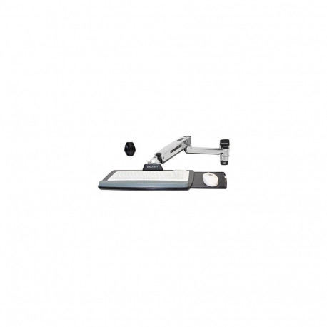 Ergotron LX seinale kinnitatav istu-seisa klaviatuurivars kuni 2,2 kg, 51 cm reguleeritava kõrgusega