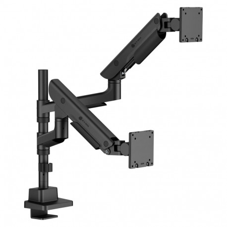 IcyBox monitorihoidja kahele monitorile kuni 57"/27kg lauakinnitus