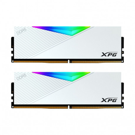 ADATA 64GB DIMM 6000 (2x 32 GB) komplekt (valge, AX5U6000C3032G-DCLARWH, Lancer RGB, INTEL XMP)