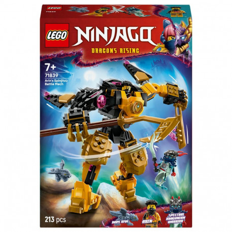 LEGO 71839 Ninjago Arini Spinjitzu robot