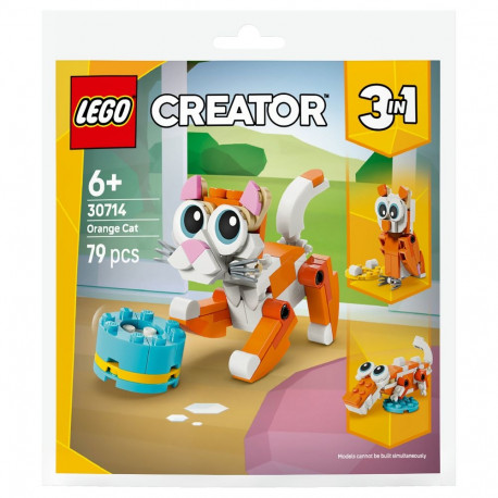 "LEGO 30714 Creator 3-in-1 Orange Katze (Polybag)"