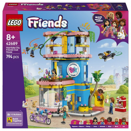 LEGO 42689 Friends Heartlake City sõpruse klubihoone