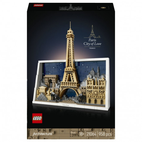 LEGO 21064 Architecture Pariis - armastuse linn