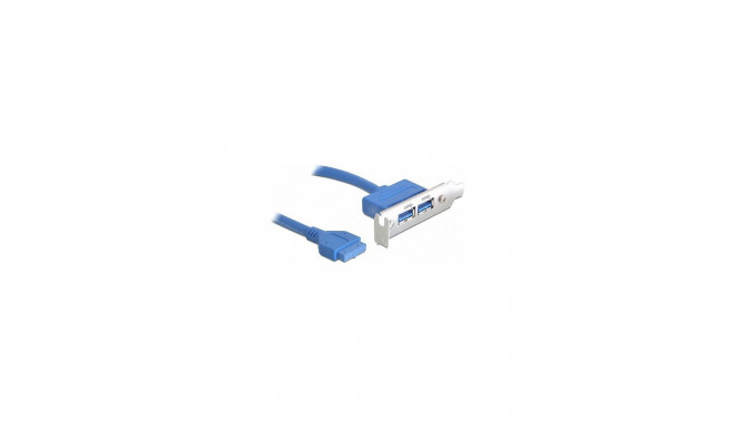 "Slotblech USB 3.0 Pin Hea"