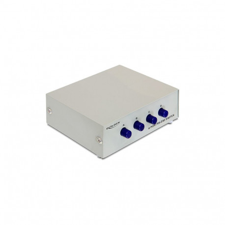 Delock RS-232 lüliti 4 in -> 1 out