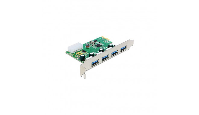 "PCI Express x1 Karte zu 4 x extern USB Typ-A Buchse USB 5 Gbps"