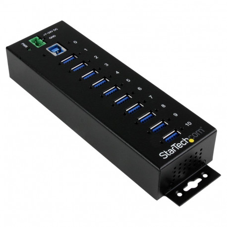 Tööstuslik 10-pordiline USB 3.0 jaotur