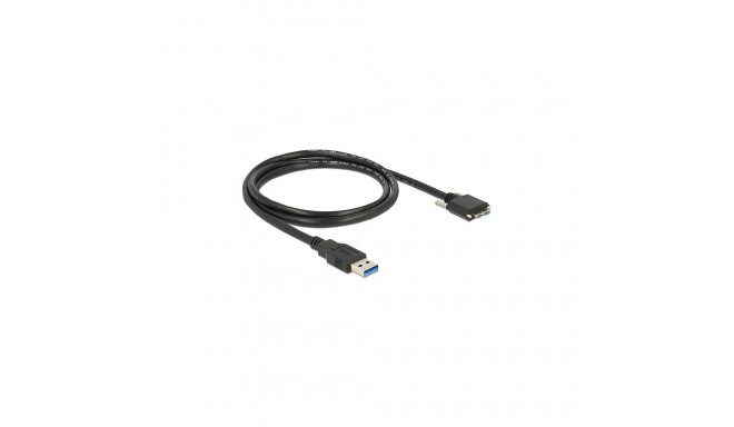 "USB3 A-B micro ST-ST m.Schrauben 1m"