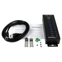 Tööstuslik 10-pordiline USB 3.0 jaotur