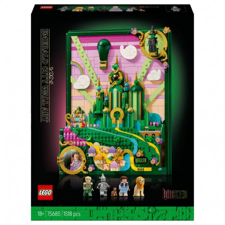 LEGO 75685 Wicked Emerald City seinakunst