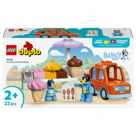 LEGO 10458 DUPLO Bluey retk jäätisekohvikusse