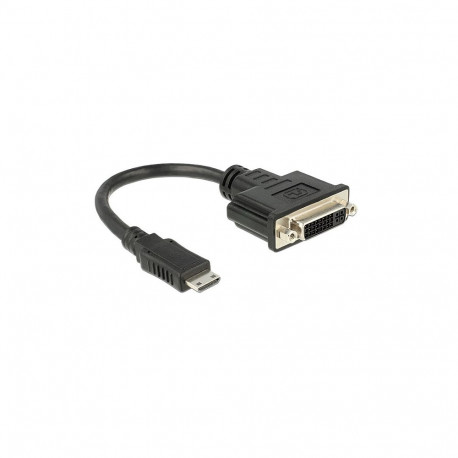 "Adapter HDMI Mini-C Stecker > DVI 24+5 Buchse 20 cm"