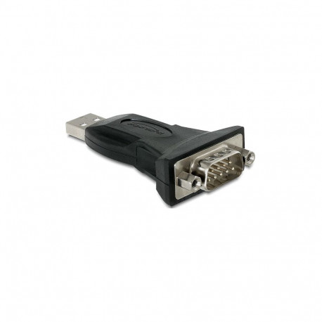 DeLock USB 2.0 > Seriell (ST-ST) 0,8m must adapterkaabel