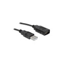 DeLock USB 2.0 > Seriell (ST-ST) 0,8m must adapterkaabel