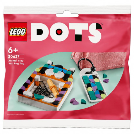 LEGO Dots loomakujuline hoiualus ja kotiripats (30637)