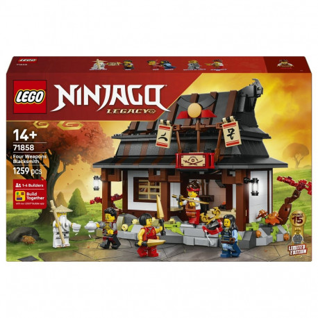 "LEGO 71858 Ninjago 15-jhriges Jubilum der Vier-Waffen-Schmied"