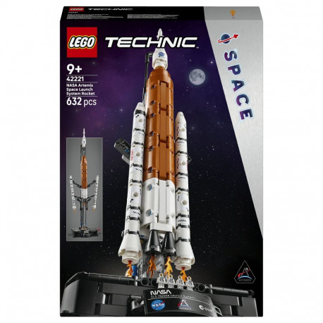 LEGO 42221 Technic NASA Artemis SLS raskeveokanderakett