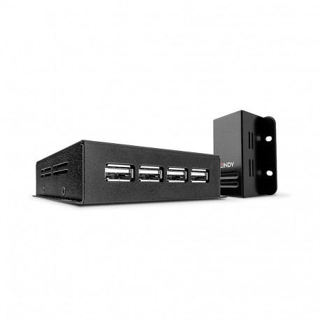"LINDY Extender USB 2.0 Cat5 Power over RJ45 4 Port 50m"