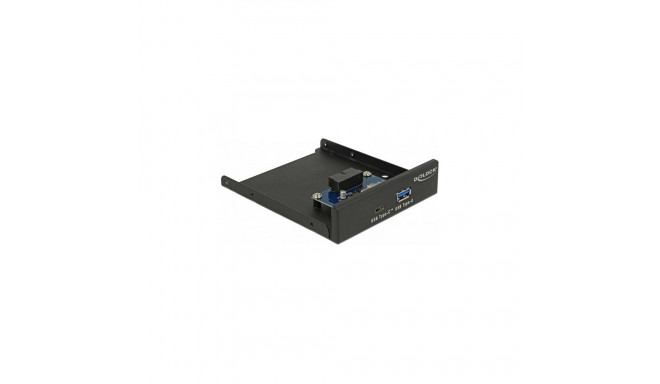 "Delock 3.5"" USB 3.1 Gen 1 Front Panel 1 x USB Type-C + 1 x USB Typ-A"
