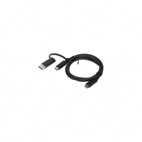 "Lenovo 24 pin USB-C > 24 pin USB-C 1m Kabel Schwarz"