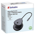 USB-C jaotur juhtmevaba ekraaniadapter HDMI 4K WDA-02 Verbatim
