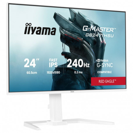 "iiyama G-MASTER Red Eagle™ GB2471HSU-W1 Gaming-Monitor 60,5 cm (24"") weiß"