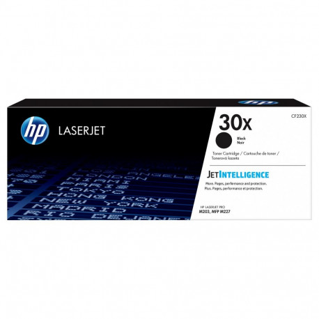 "HP 30X original High Capacity LaserJet Toner cartridge CF230X Black XL"