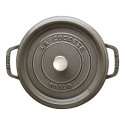 Staub La Cocotte 24cm ümmargune grafiithall malmpott