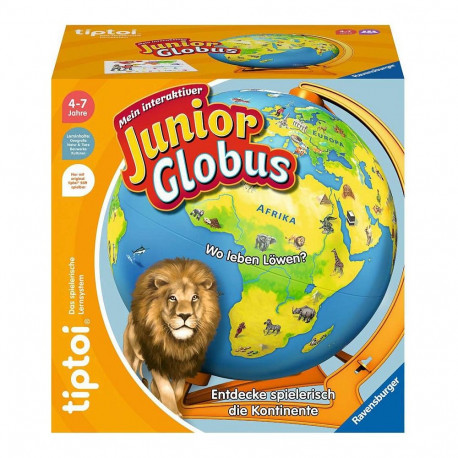 "Ravensburger tiptoi (ohne Stift) Mein interaktiver Junior Globus"