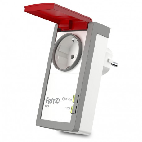 AVM FRITZ! DECT 210 väline pistikupesa IP44 voolumõõtmise funktsiooniga