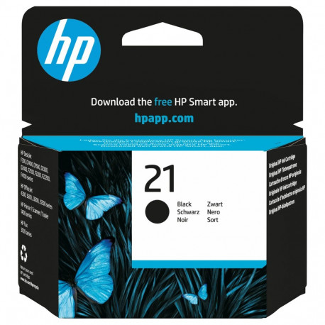 HP 21 originaaltindikassett C9351AE must tavamaht 5ml 190 lehekülge 1 pakk
