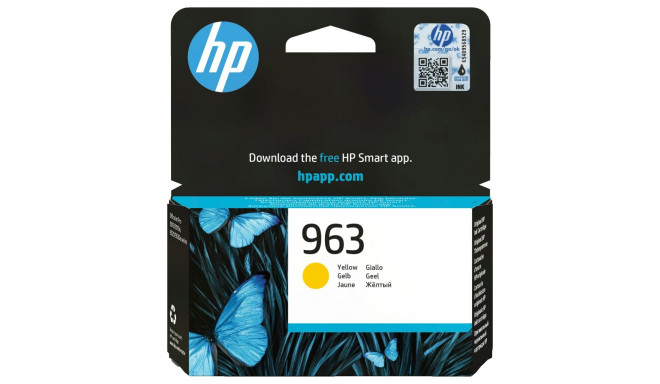 HP 963 kollane originaaltindikassett