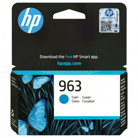 "HP 963 Cyan Original Ink Cartridge"
