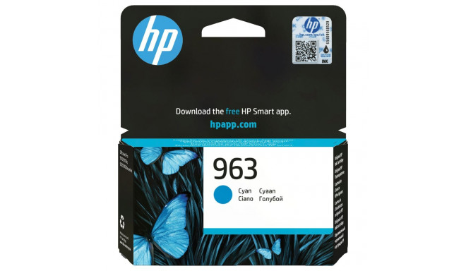 HP 963 tsüaan originaal tindikasett