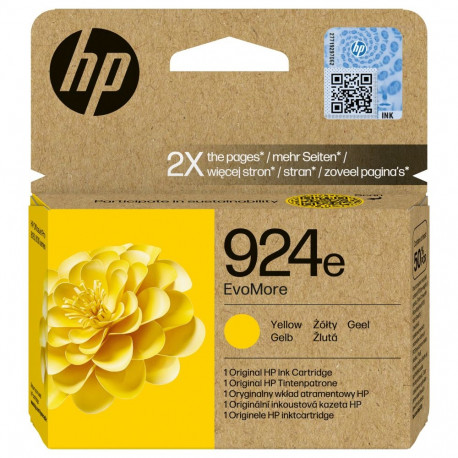 "HP 924e EvoMore Yellow Original Ink Cartridge"