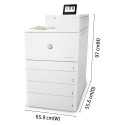 FL HP Color LaserJet Enterprise M856dn värviline laserprinter A3 LAN Duplex